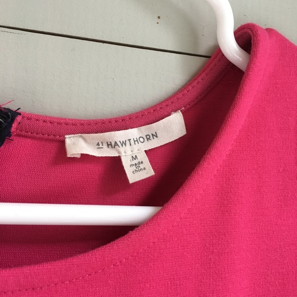 Navy and pink dress - Picture 3 of 3